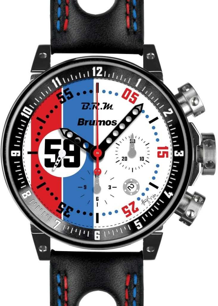 swiss luxury BRM Brumos Racing Chronograph mens watch